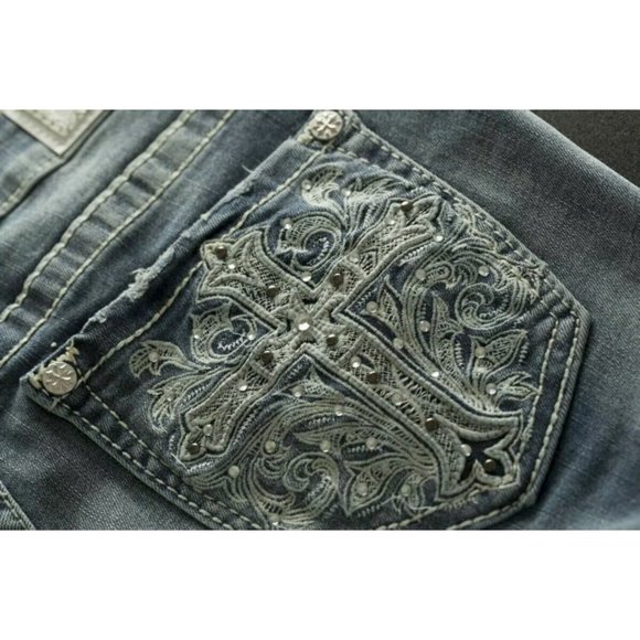 AFFLICTION Women's Denim Jeans JADE STANDARD CALI - Picture 6 of 8